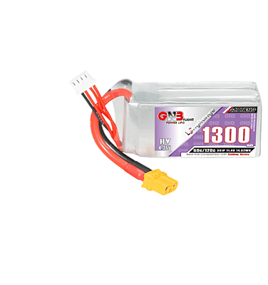 GNB 1300mAh 3S1P 11.4V HV Lipo Battery