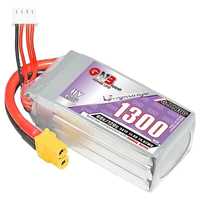 GNB 1300mAh 3S HV GNB-BATT-933 - Sustained Power High Discharge Racing Battery