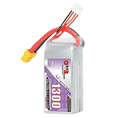 GNB 1300mAh 3S1P GNB-BATT-933 - Lightweight High Energy Density LiHV Drone Battery