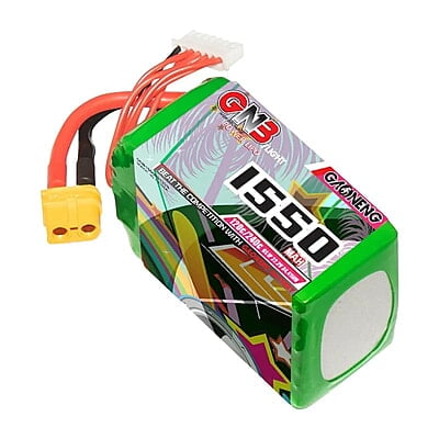 GNB 1550mAh 6S1P 22.2V 120C Lipo Battery GNB 1550mAh 6S1P 22.2V 120C Lipo Battery