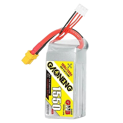 GNB 1550mAh 3S1P 11.1V 100C Lipo Battery