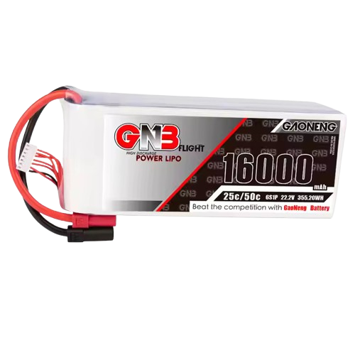 GNB 16000mAh 6S1P 22.2V 25C Lipo Battery