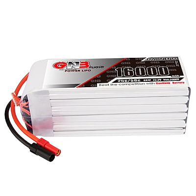 GNB 16000mAh 6S1P 22.2V 25C Lipo Battery