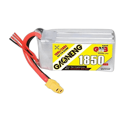 GNB 1850mAh 2S1P 7.4V 100C Lipo Battery