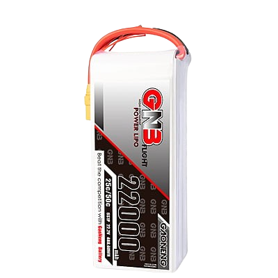 GNB 22000mAh 6S1P 22.2V 25C Lipo Battery