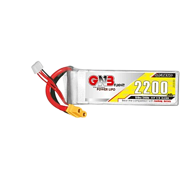 GNB 2200mAh 3S1P 11.1V 100C Lipo Battery GNB-BATT-39 - Lightweight Drone Power Source India GNB 2200mAh 3S1P 11.1V 100C Lipo Battery GNB-BATT-39 - Lightweight Drone Power Source India