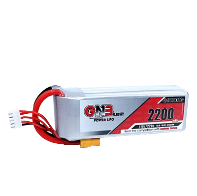 GNB 2200mAh 4S1P 14.8V 110C Lipo Battery