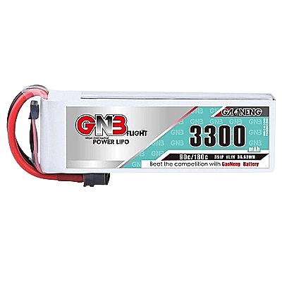 GNB 3300mAh 3S1P 11.1V 90C Lipo Battery