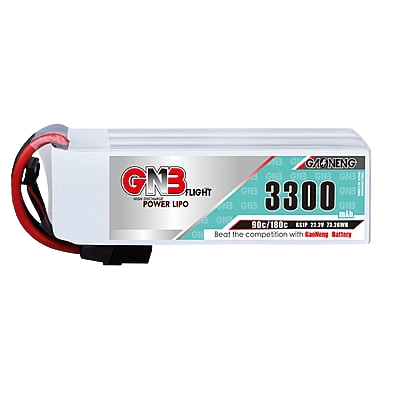 GNB 3300mAh 6S1P 22.2V 90C Lipo Battery