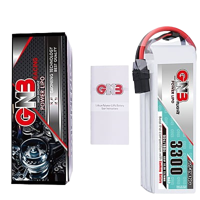GNB 3300mAh 6S1P 22.2V 90C Lipo Battery