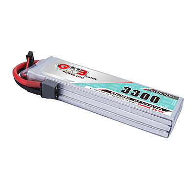 GNB 3300mAh 3S1P 11.1V 90C Lipo Battery