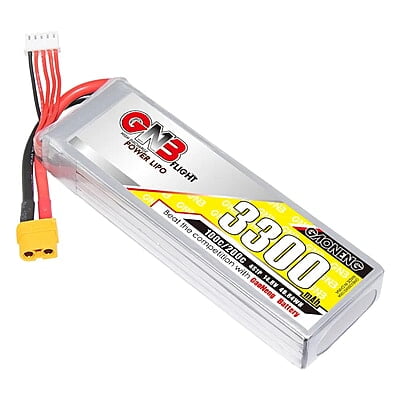 GNB 3300mAh 4S1P 14.8V 100C Lipo Battery GNB-BATT-1842 for FPV drones GNB 3300mAh 4S1P 14.8V 100C Lipo Battery GNB-BATT-1842 for FPV drones