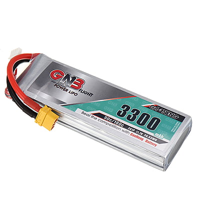 GNB 3300mAh 3S1P 11.1V 90C Lipo Battery