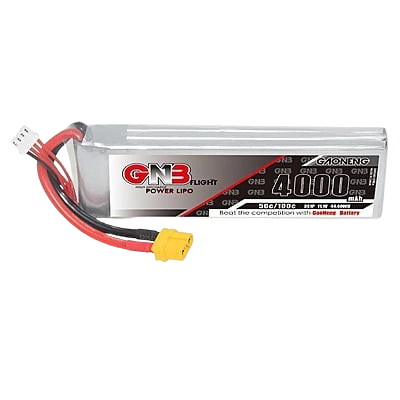 GNB 4000mAh 3S1P 11.1V 50C Lipo Battery