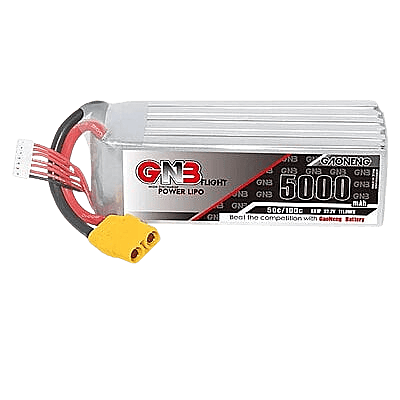 GNB 5000mAh 6S1P 22.2V 50C Lipo Battery