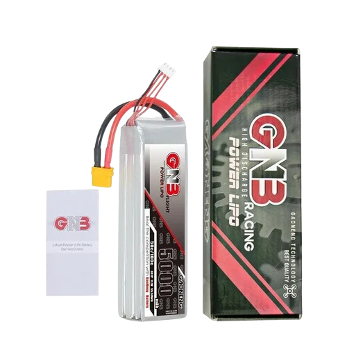 GNB 5000mAh 3S1P 11.1V 50C Lipo Battery GNB 5000mAh 3S1P 11.1V 50C Lipo Battery