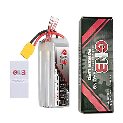 GNB 5000mAh 6S1P 22.2V 50C Lipo Battery