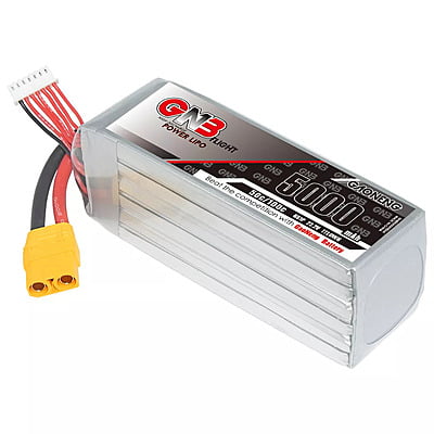 GNB 5000mAh 6S1P 22.2V 50C Lipo Battery