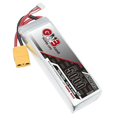 GNB 5000mAh 3S1P 11.1V 50C Lipo Battery GNB 5000mAh 3S1P 11.1V 50C Lipo Battery
