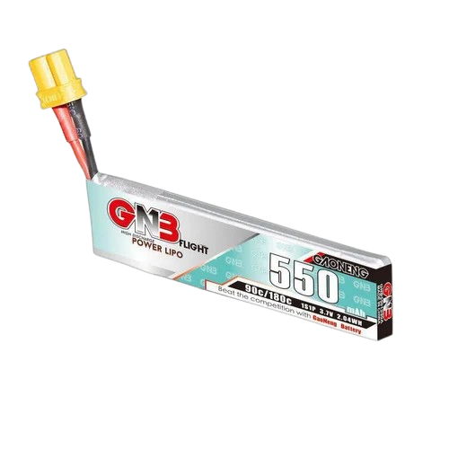 GNB 550mAh 1S1P 3.7V 90C Lipo Battery