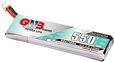 GNB 550mAh 1S1P 3.7V PH2.0 90C Lipo Battery