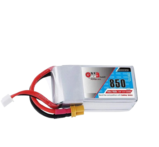 GNB 850mAh 3S1P 11.1V 80C Lipo Battery