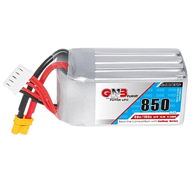 GNB 850mAh 4S1P 14.8V 80C Lipo Battery