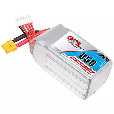 GNB 850mAh 4S1P 14.8V 80C Lipo Battery GNB 850mAh 4S1P 14.8V 80C Lipo Battery