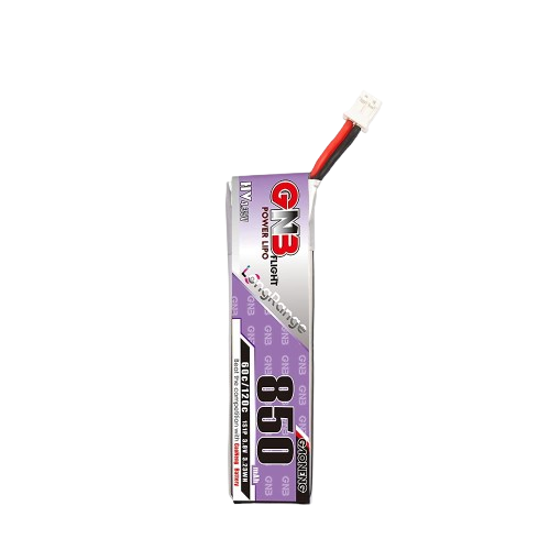 GNB 850mAh 1S1P 3.8V HV 60C PH2.0 Long Type Lipo Battery