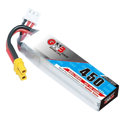 GNB 450mAh 2S1P 7.4V 80C Long Type Lipo Battery