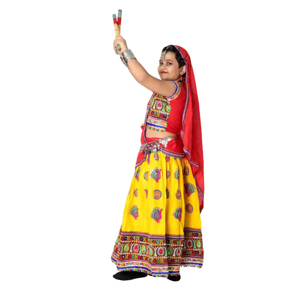 Garba Dance Chaniya Choli Fancy Dress Costume Garba Dance Chaniya Choli Fancy Dress Costume