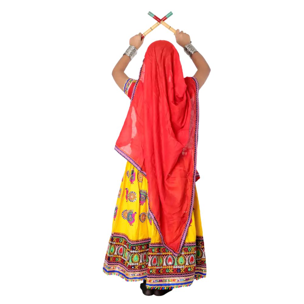 Garba Dance Chaniya Choli Fancy Dress Costume Garba Dance Chaniya Choli Fancy Dress Costume