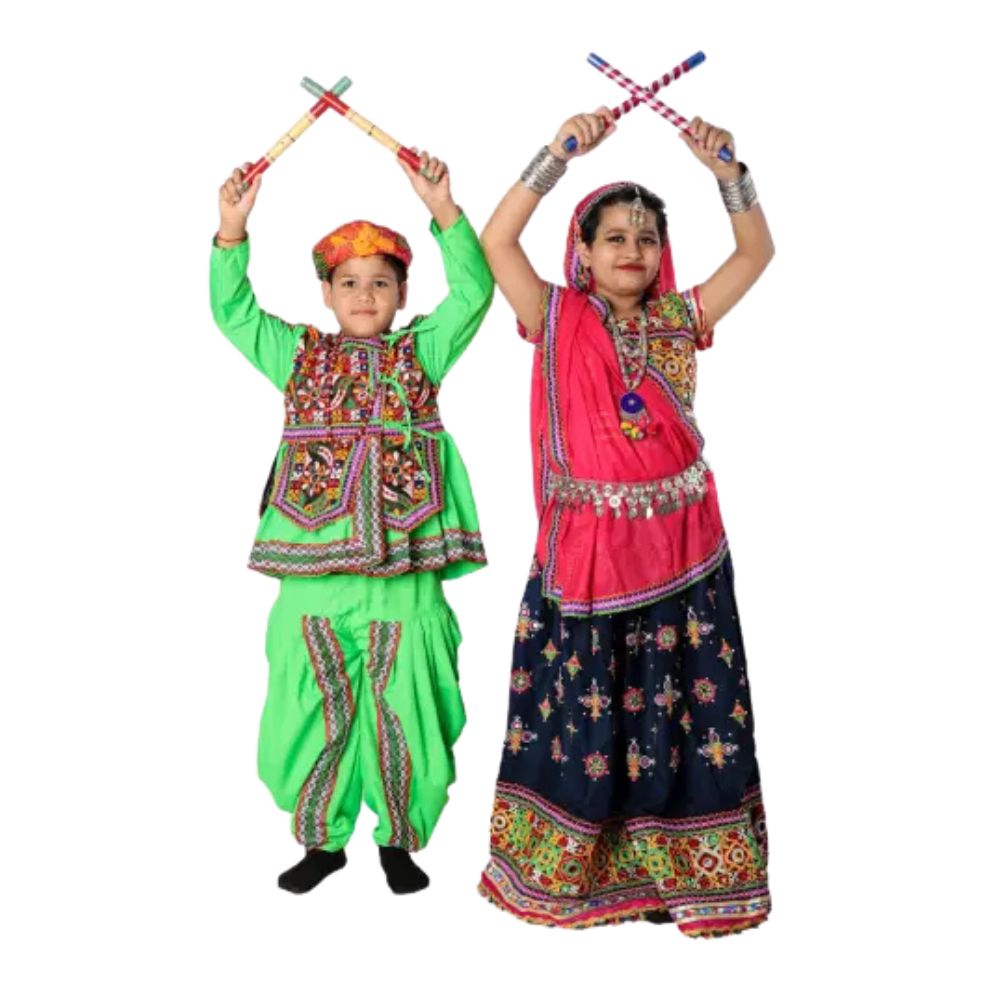 Garba Dance Fancy Dress Combo Set