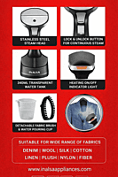 Garment Steamer Inalsa Cosicosy E Handy 340 ml Garment Steamer Inalsa Cosicosy E Handy 340 ml
