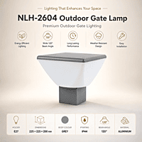 Outdoor Gate Lamps ( Square )