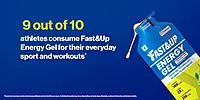 FAST&UP ENERGY GEL - NON-CAFFEINATED - ZESTY LEMON