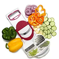 6 in 1 Slicer &  Grater