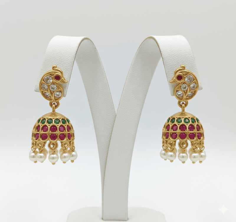 Traditional peacock-inspired design