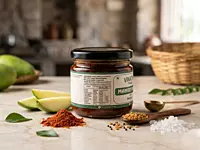 Andhra Chinnarasalu Mango Pickle Without Garlic (Avakaya) – 250g