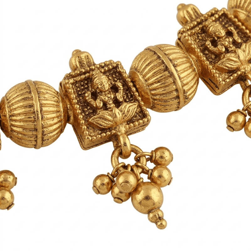 Temple Beaded Necklace Set