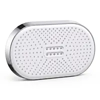 Quadra (White) 10x14 Premium ABS Shower Head