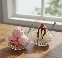 Two-Piece Crystal-Look Glass Bowl Set