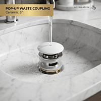 Ceramic Pop-Up Coupling