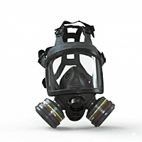 Venus V-668 Full Face mask Duel Filter 15014