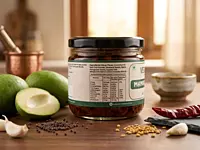 Andhra Mango Pickle with Garlic (Avakaya) – 250g
