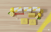 Threedha Natural Lemon Soap Bar|100gm