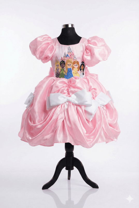 Pink Castle Princess Gown