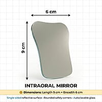 Capri Double Sided Stainless Steel Photographic Mirror – Adult