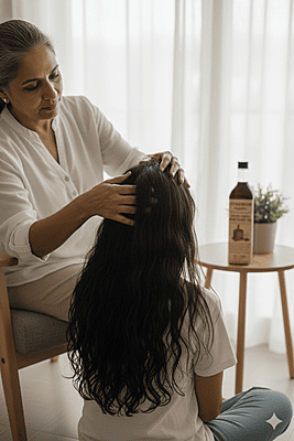 Wood press mustard oil