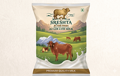 Pure A2 Gir Cow Milk | Farm Fresh & Unprocessed | Sreshta